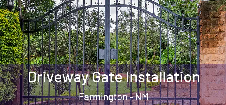 Driveway Gate Installation Farmington - NM